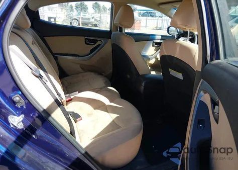 2013 Hyundai Elantra Gls z USA, uszkodzony, nr VIN 5NPDH4AE1DH311098